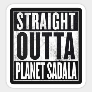 Dragon Ball Super - Straight Outta Planet Sadala Sticker